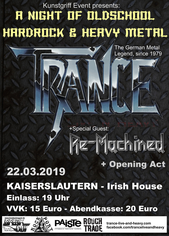 Re-Machined mit Trance in Kaiserslautern
